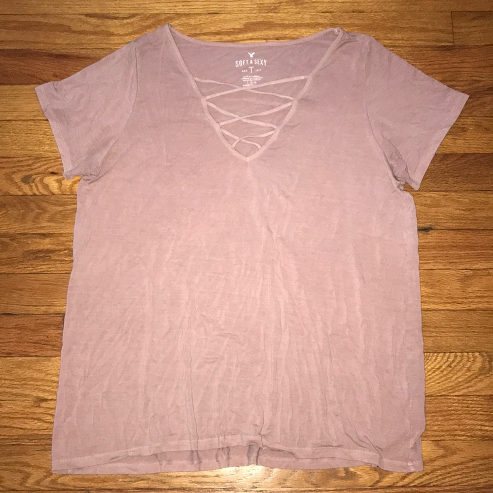 American Eagle Outfitters Soft and Sexy Tee (L)